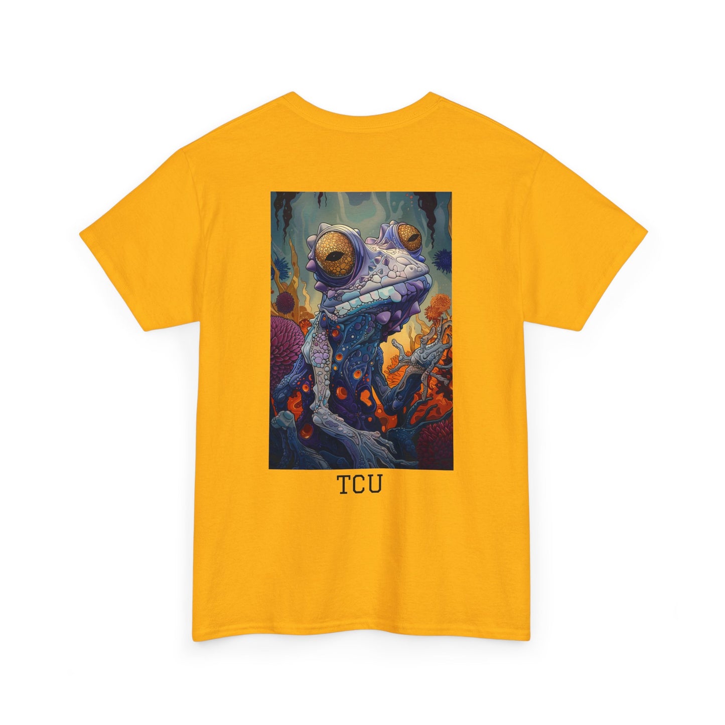 TCU 01B - Unisex Heavy Cotton Tee - Image on the Back