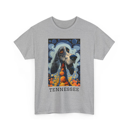 Tennessee 01F - Unisex Heavy Cotton Tee - Image on the Front
