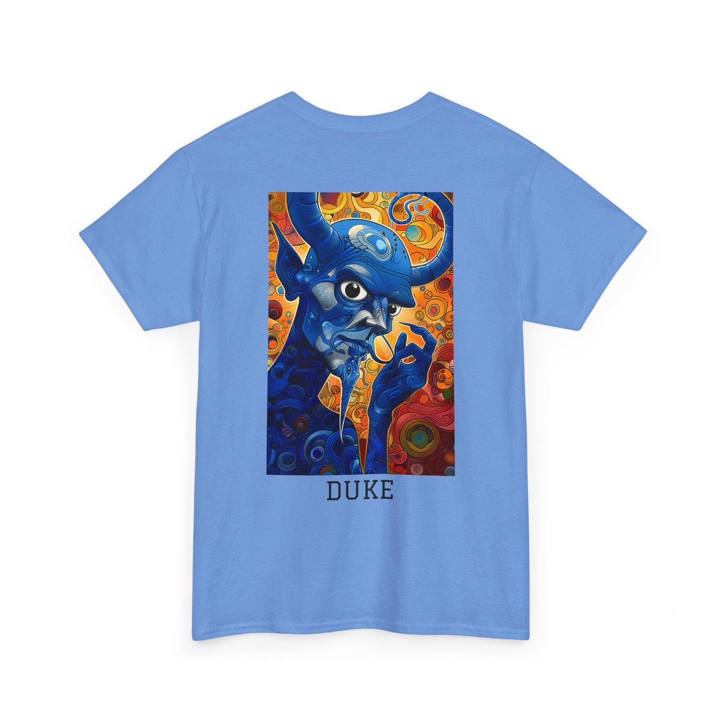 Duke 01B - Unisex Heavy Cotton Tee - Image on the Back