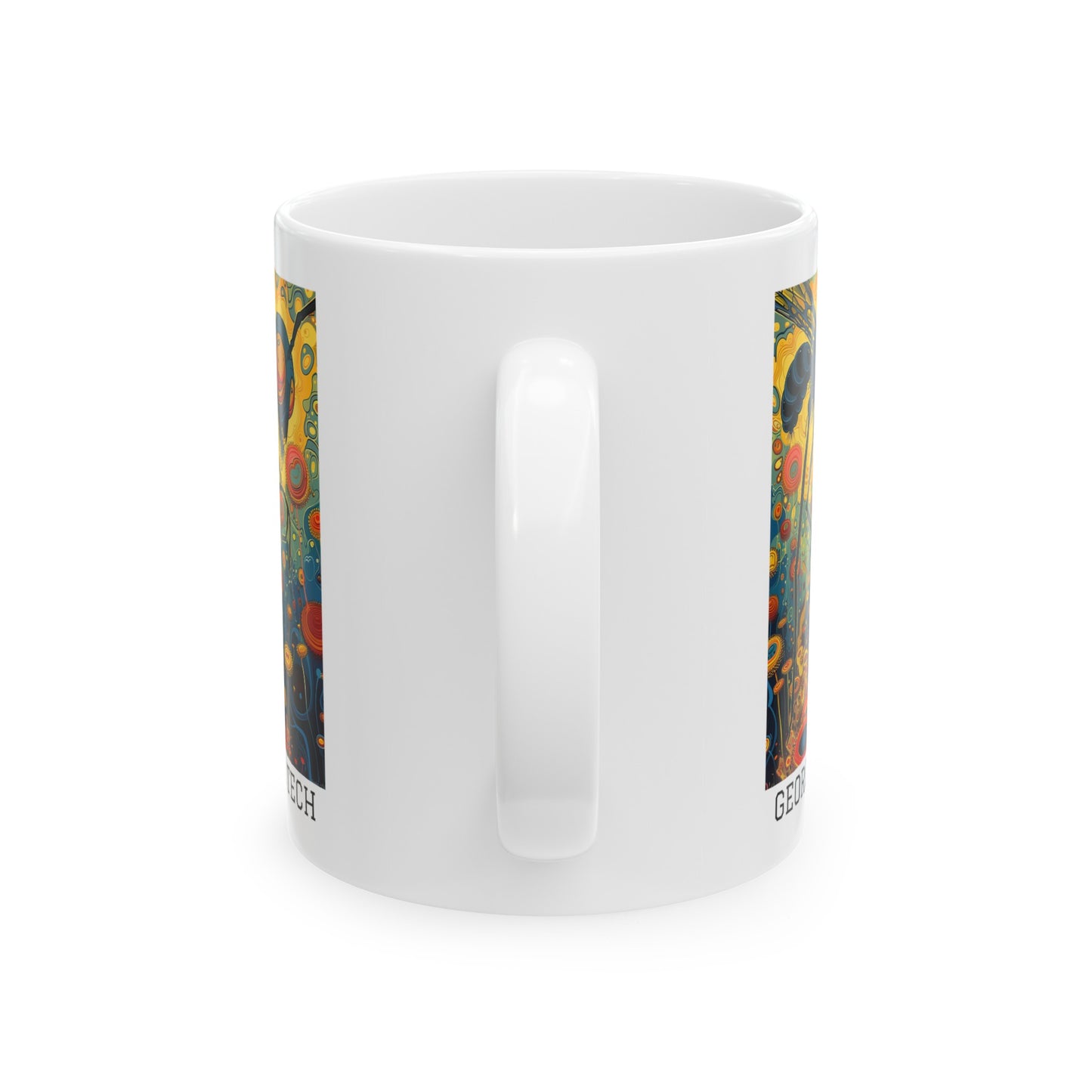 Georgia Tech 02 - Ceramic Mug, (11oz)
