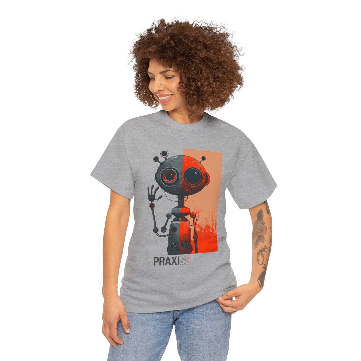 PRAXI 01 - Unisex Heavy Cotton Tee