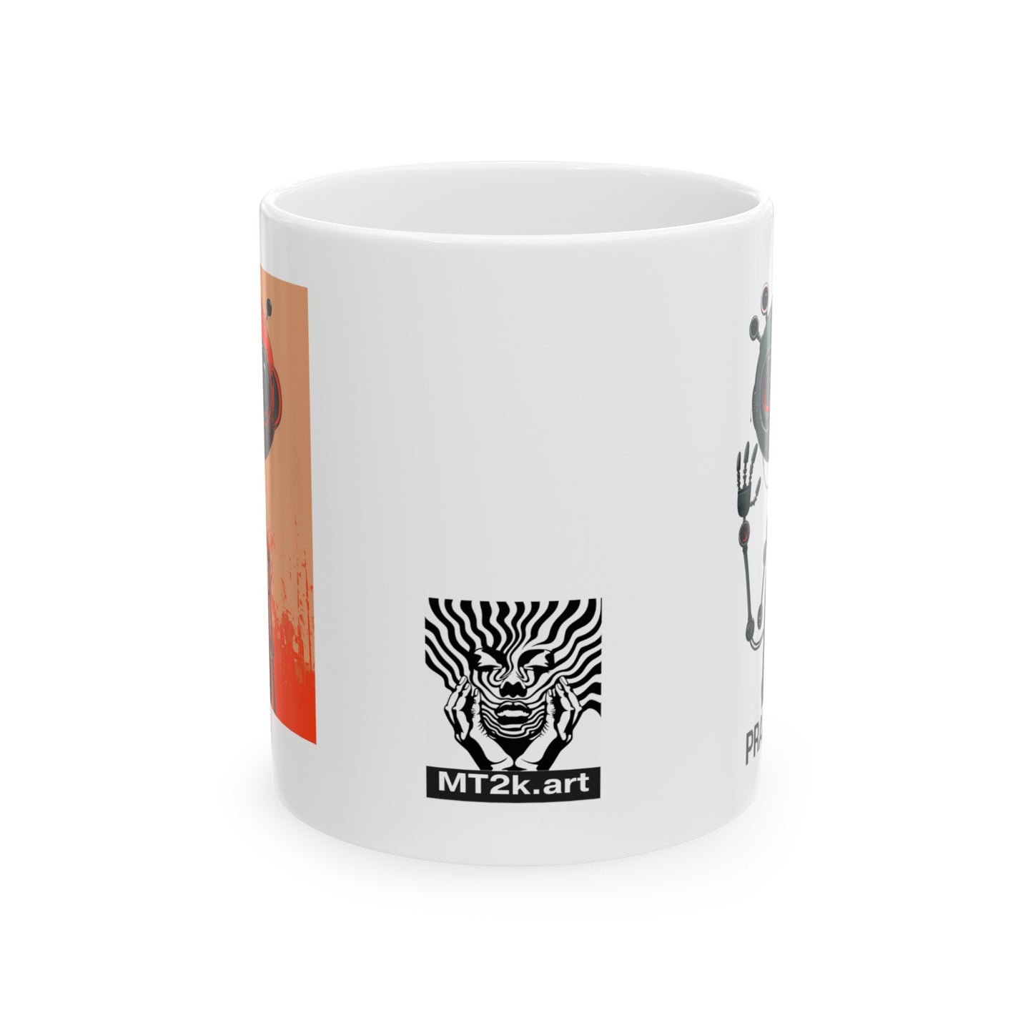 PRAXI 01 - Ceramic Mug, (11oz)