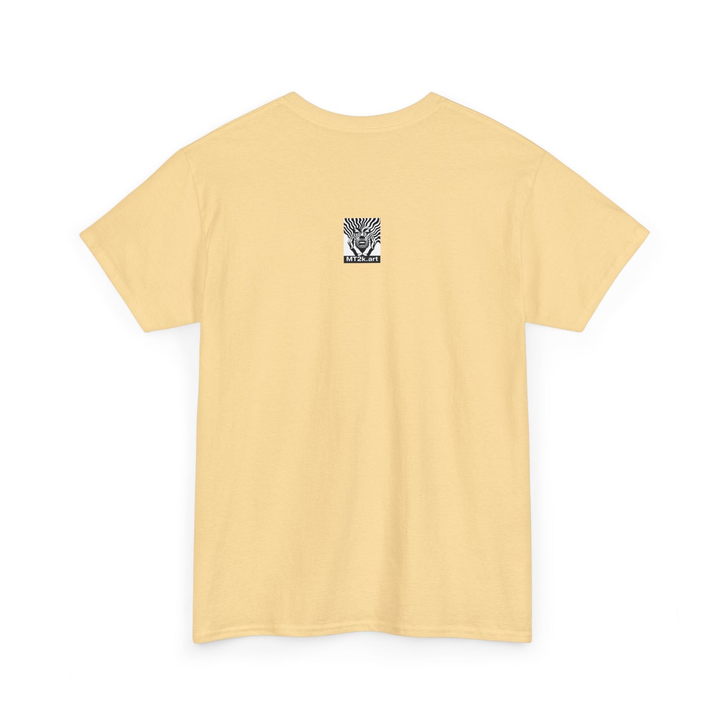 Georgia Tech 01F - Unisex Heavy Cotton Tee - Image on the Front