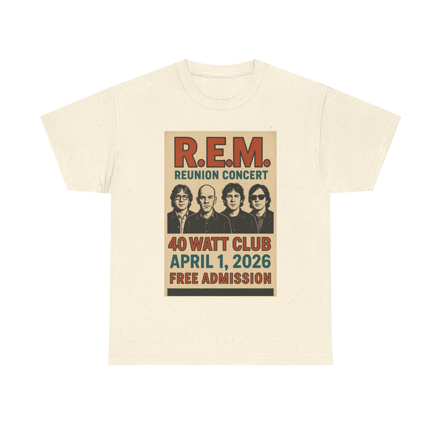 R.E.M. Reunion Concert Shirt v1
