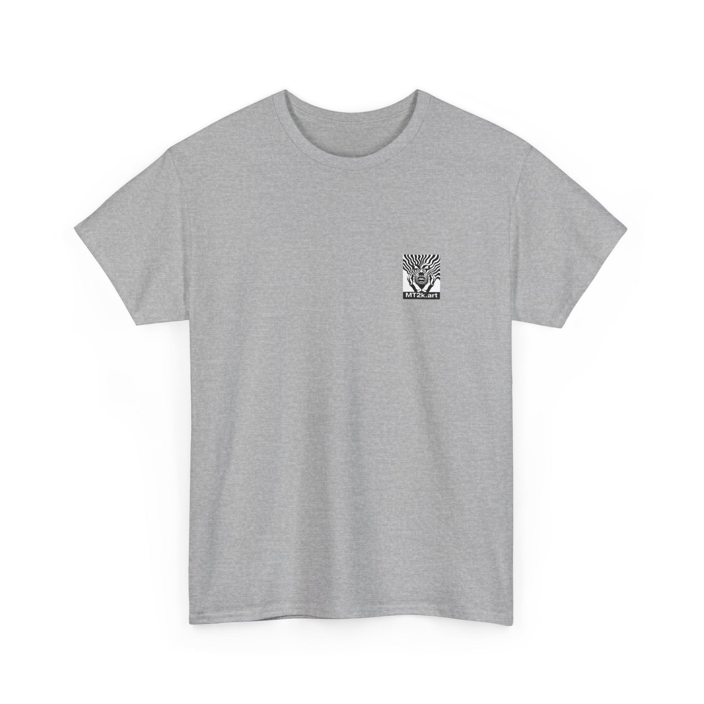 Texas 01B - Unisex Heavy Cotton Tee - Image on the Back