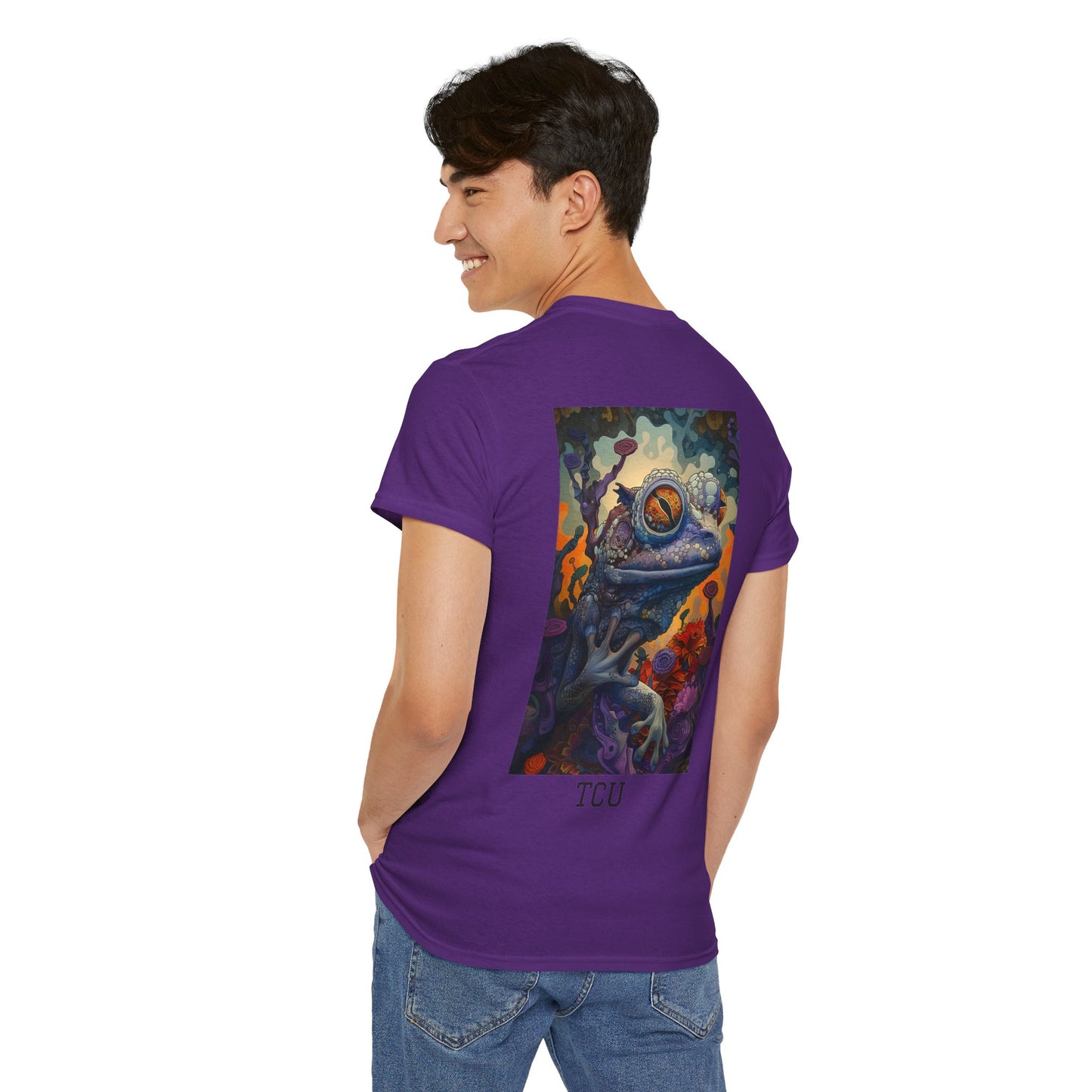 TCU 02B - Unisex Heavy Cotton Tee - Image on the Back