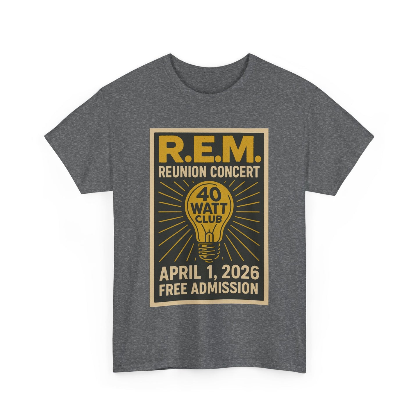 R.E.M. Reunion Concert Shirt v2