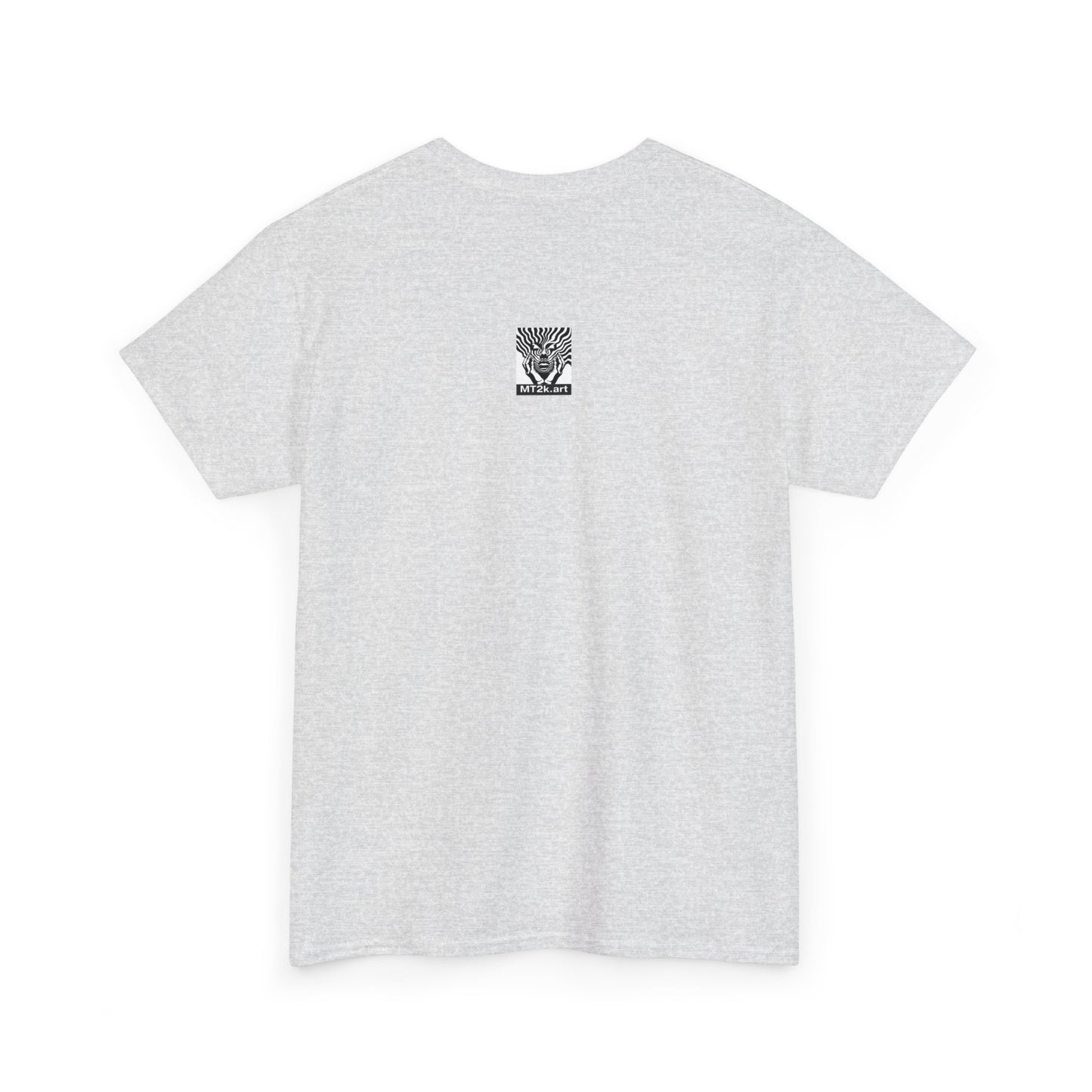 Clemson 01F - Unisex Heavy Cotton Tee - Image on the Front