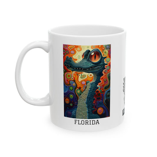 Florida 01 - Ceramic Mug, (11oz)