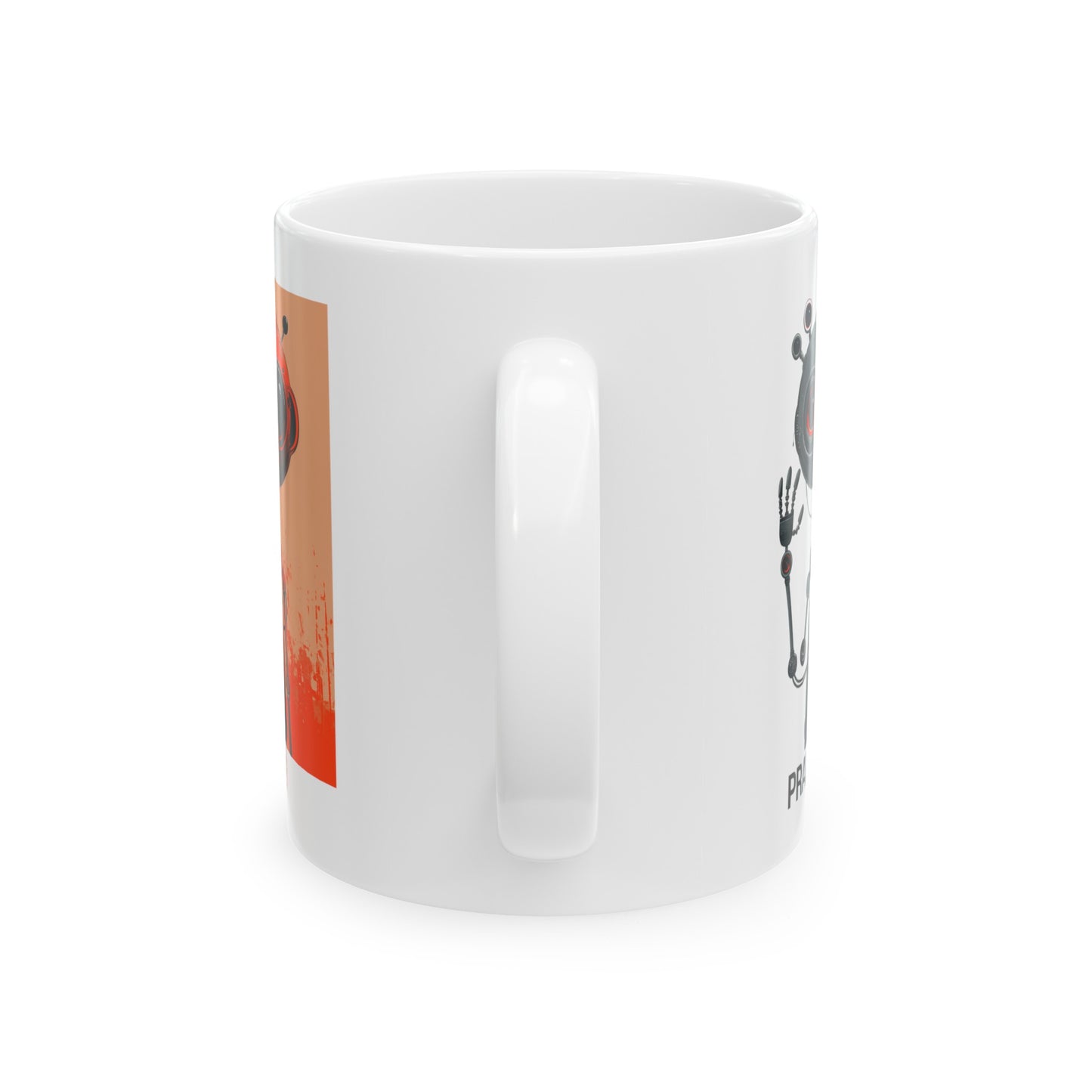 PRAXI 01 - Ceramic Mug, (11oz)