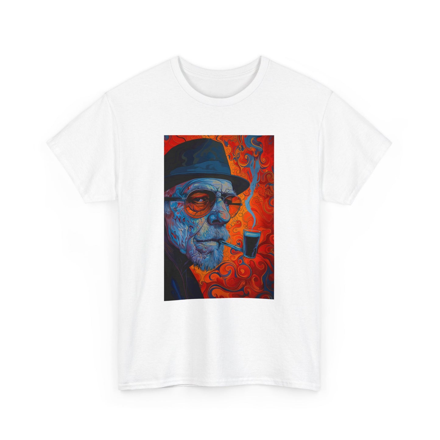 Heisenberg 01F - Unisex Heavy Cotton Tee - Image on the Front