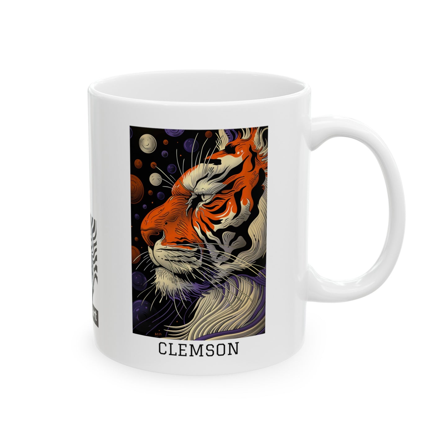 Clemson 02 - Ceramic Mug, (11oz)