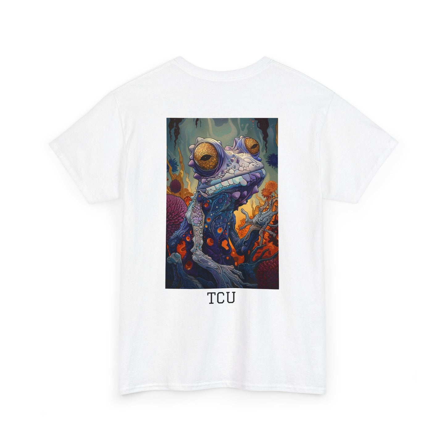 TCU 01B - Unisex Heavy Cotton Tee - Image on the Back