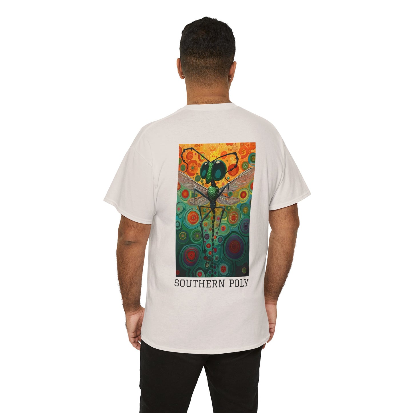 Southern Poly 01B - Unisex Heavy Cotton Tee - Image on the Back